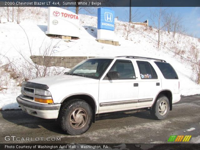 2000 Chevrolet Blazer LT 4x4 in Summit White