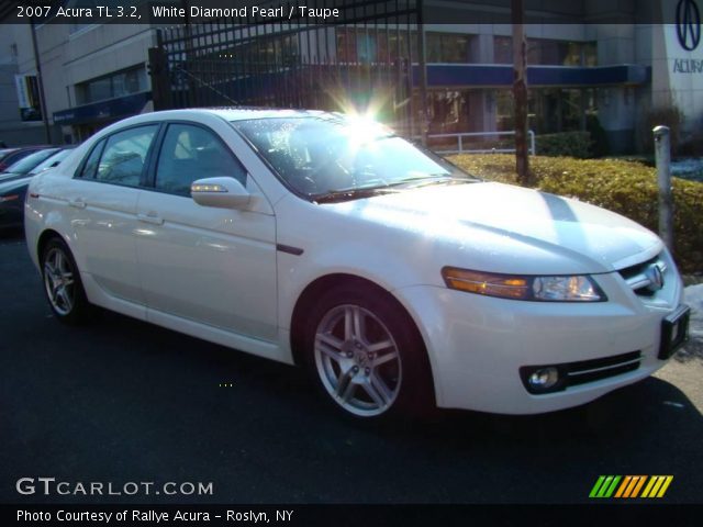 2007 Acura TL 3.2 in White Diamond Pearl