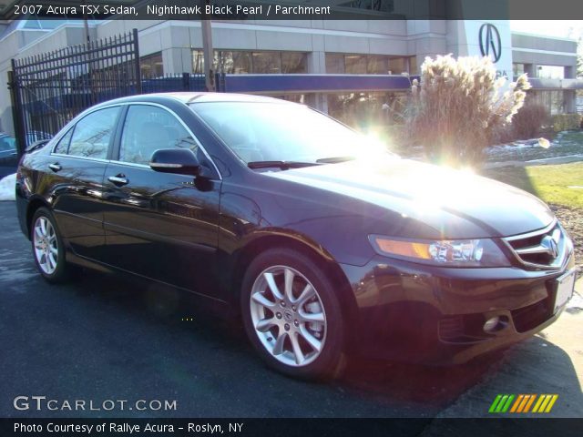 2007 Acura TSX Sedan in Nighthawk Black Pearl