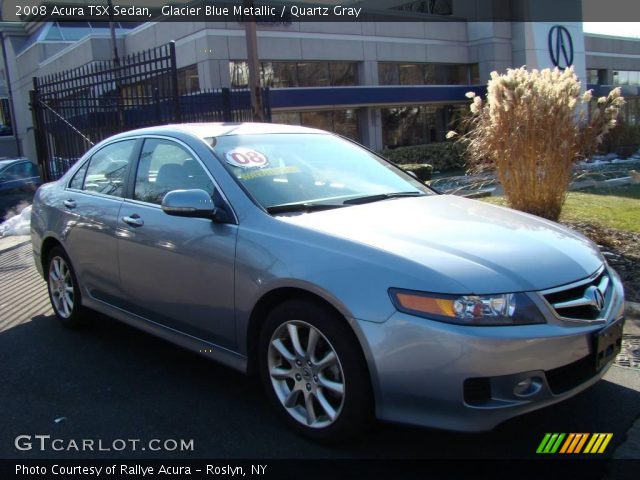 2008 Acura TSX Sedan in Glacier Blue Metallic