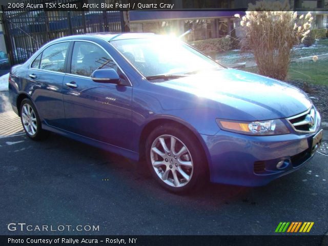 2008 Acura TSX Sedan in Arctic Blue Pearl