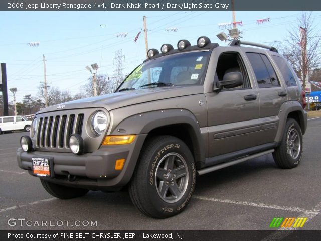 2006 Jeep Liberty Renegade 4x4 in Dark Khaki Pearl