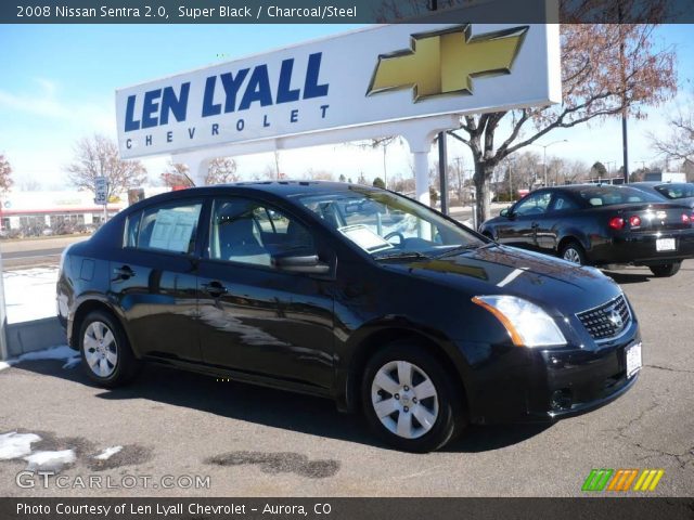 2008 Nissan Sentra 2.0 in Super Black