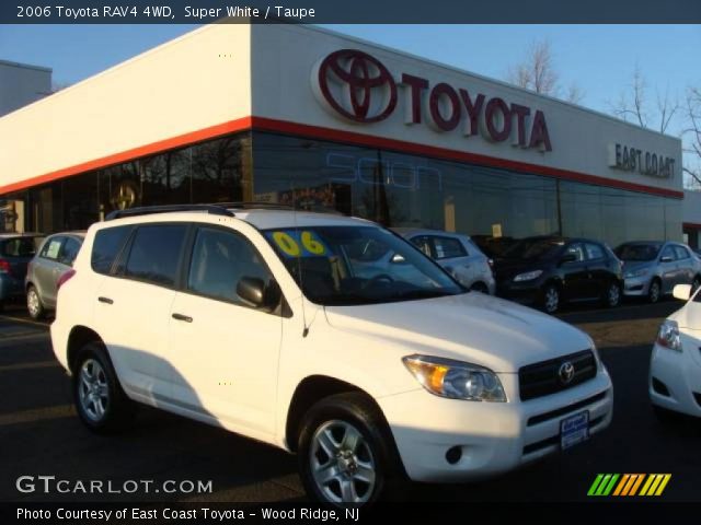 2006 Toyota RAV4 4WD in Super White
