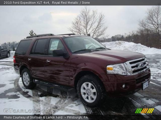2010 Ford Expedition XLT 4x4 in Royal Red Metallic
