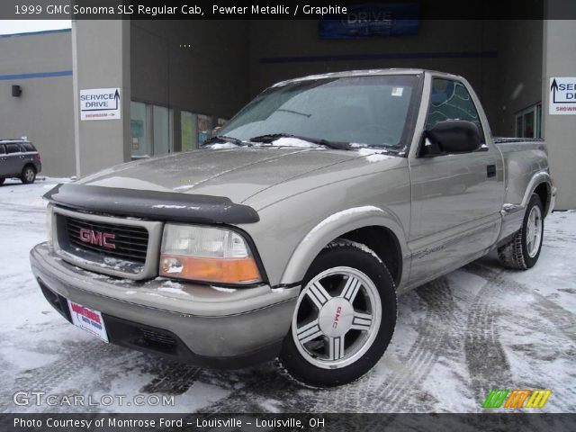 1999 GMC Sonoma SLS Regular Cab in Pewter Metallic