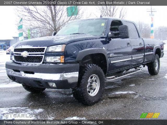 2007 Chevrolet Silverado 2500HD Classic LT Crew Cab 4x4 in Dark Blue Metallic