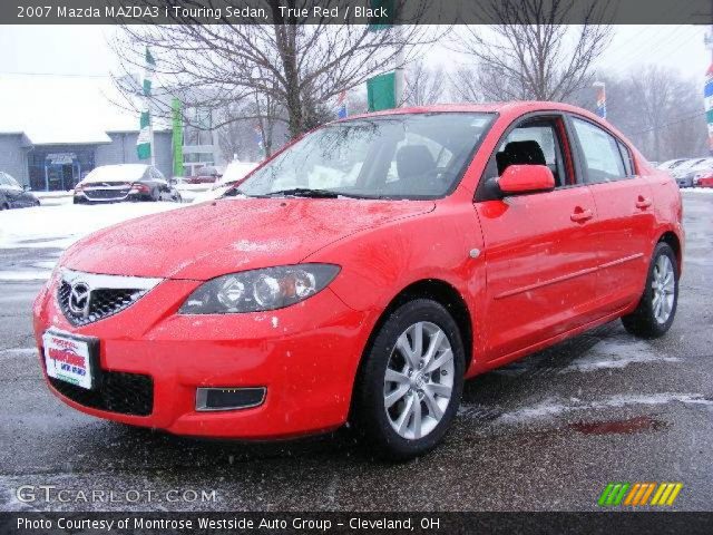 2007 Mazda MAZDA3 i Touring Sedan in True Red