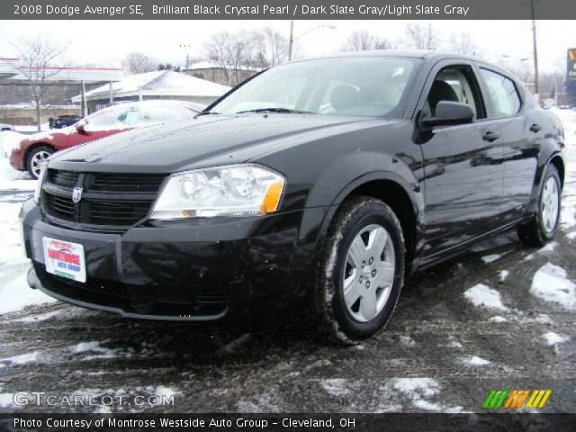 2008 Dodge Avenger SE in Brilliant Black Crystal Pearl