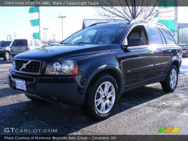 2004 Volvo XC90 T6 AWD in Black