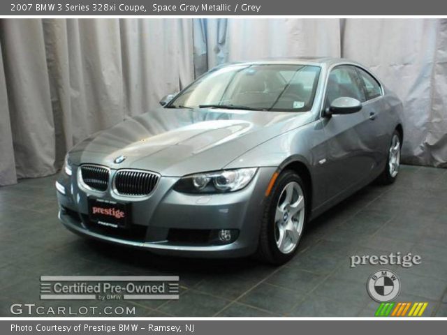 2007 BMW 3 Series 328xi Coupe in Space Gray Metallic