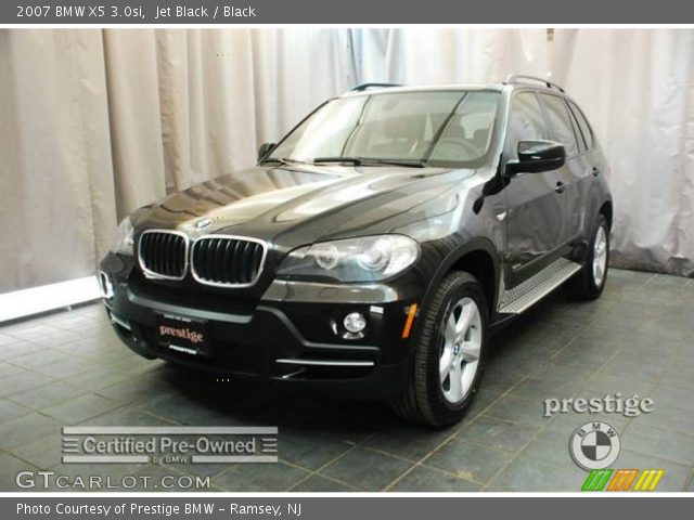 2007 BMW X5 3.0si in Jet Black