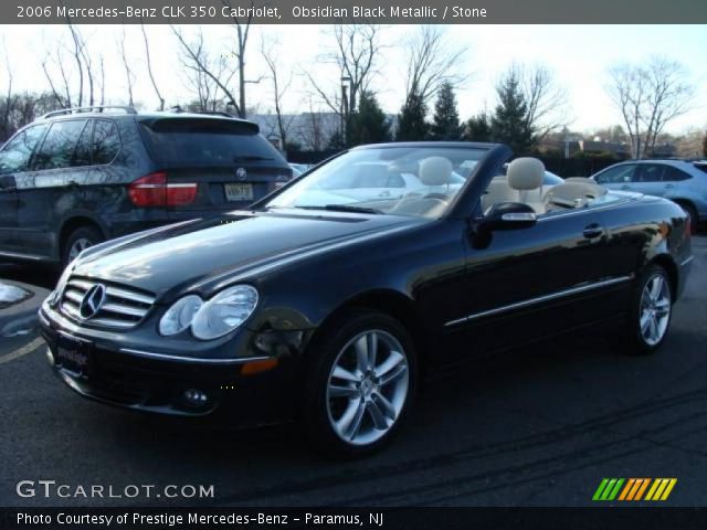 2006 Mercedes-Benz CLK 350 Cabriolet in Obsidian Black Metallic