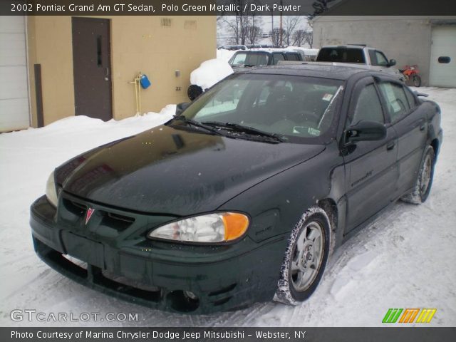 2002 Pontiac Grand Am GT Sedan in Polo Green Metallic