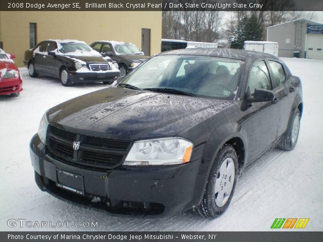 2008 Dodge Avenger SE in Brilliant Black Crystal Pearl