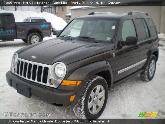 2006 Jeep Liberty Limited 4x4 in Dark Khaki Pearl