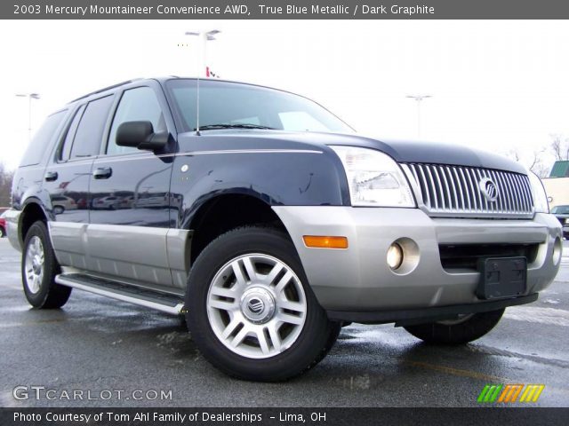 2003 Mercury Mountaineer Convenience AWD in True Blue Metallic