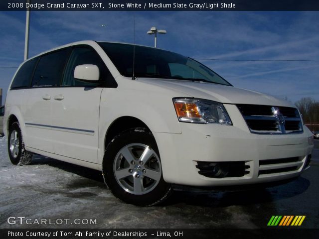 2008 Dodge Grand Caravan SXT in Stone White