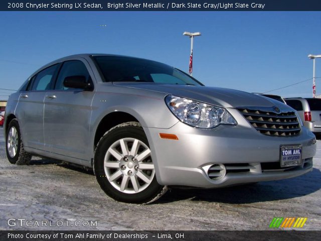 2008 Chrysler Sebring LX Sedan in Bright Silver Metallic