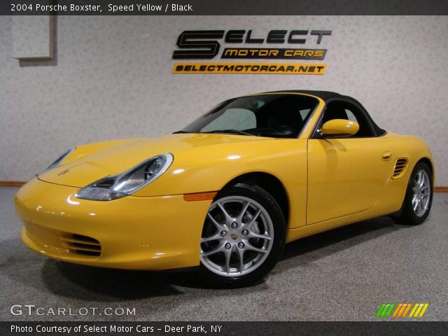 2004 Porsche Boxster  in Speed Yellow