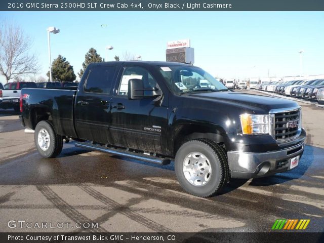 2010 GMC Sierra 2500HD SLT Crew Cab 4x4 in Onyx Black