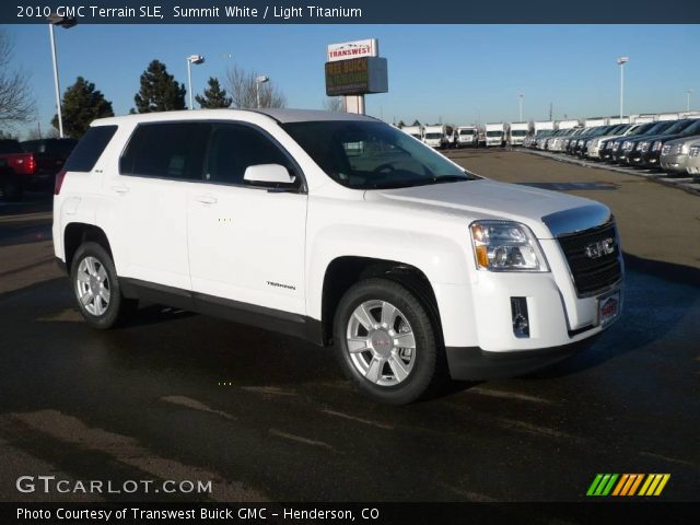 2010 GMC Terrain SLE in Summit White