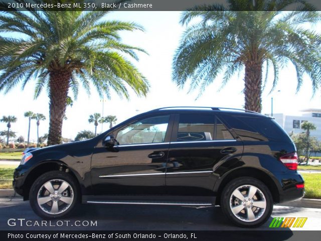 2010 Mercedes-Benz ML 350 in Black