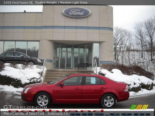 2009 Ford Fusion SE in Redfire Metallic