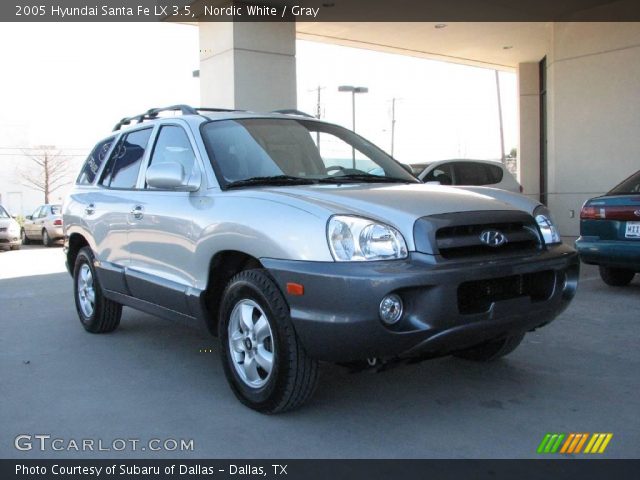 2005 Hyundai Santa Fe LX 3.5 in Nordic White