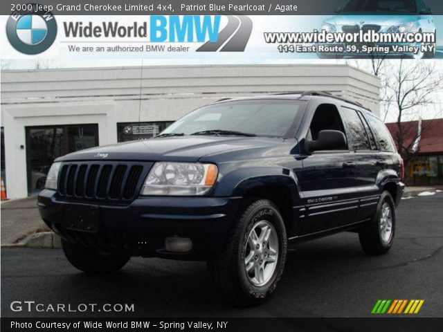 2000 Jeep Grand Cherokee Limited 4x4 in Patriot Blue Pearlcoat