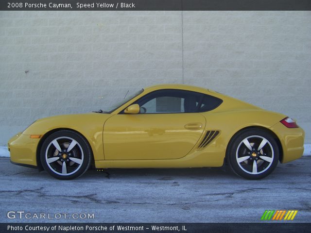 2008 Porsche Cayman  in Speed Yellow