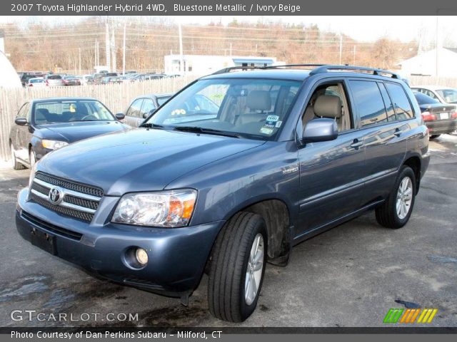 2007 Toyota Highlander Hybrid 4WD in Bluestone Metallic