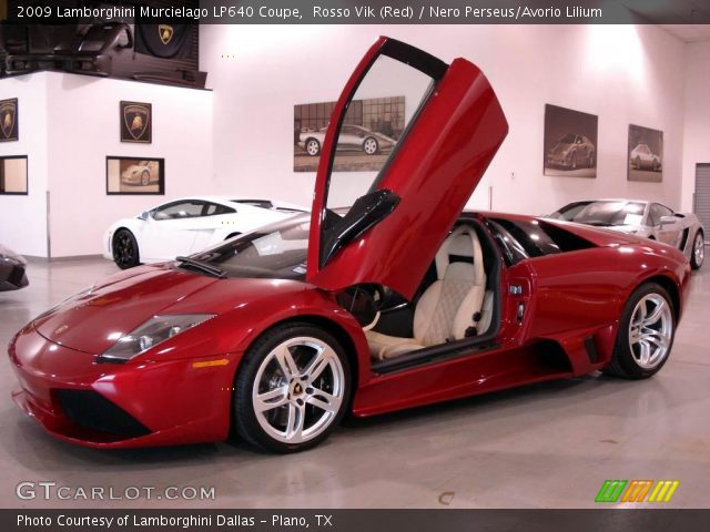 2009 Lamborghini Murcielago LP640 Coupe in Rosso Vik (Red)