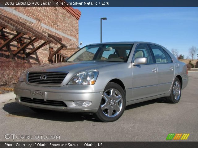 2003 Lexus LS 430 Sedan in Millenium Silver Metallic