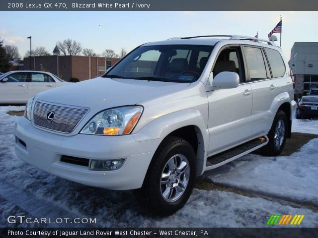 2006 Lexus GX 470 in Blizzard White Pearl