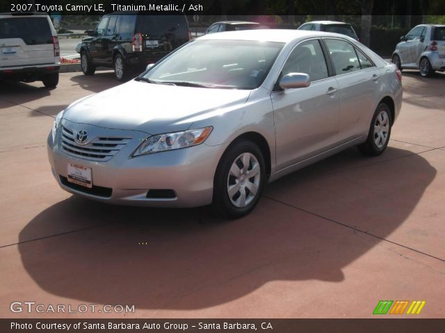 2007 Toyota Camry LE in Titanium Metallic