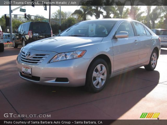 2007 Toyota Camry LE in Titanium Metallic