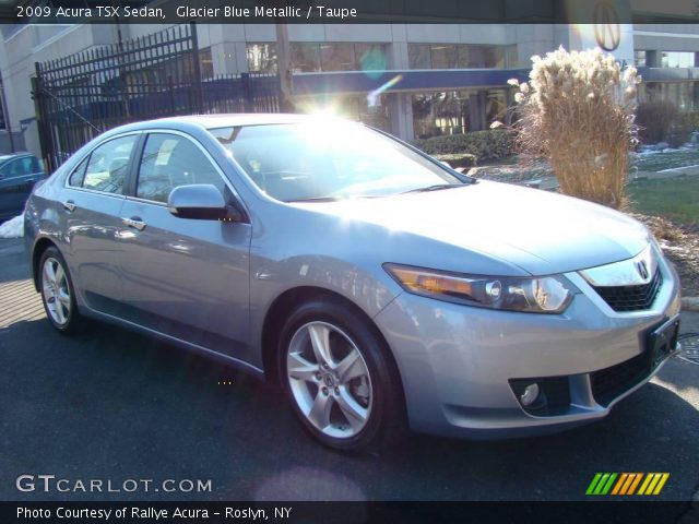 2009 Acura TSX Sedan in Glacier Blue Metallic