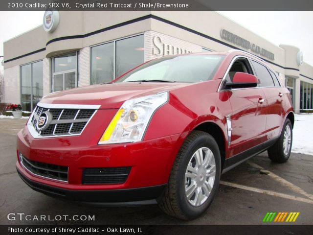 2010 Cadillac SRX V6 in Crystal Red Tintcoat