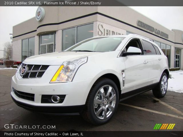 2010 Cadillac SRX V6 in Platinum Ice Tricoat