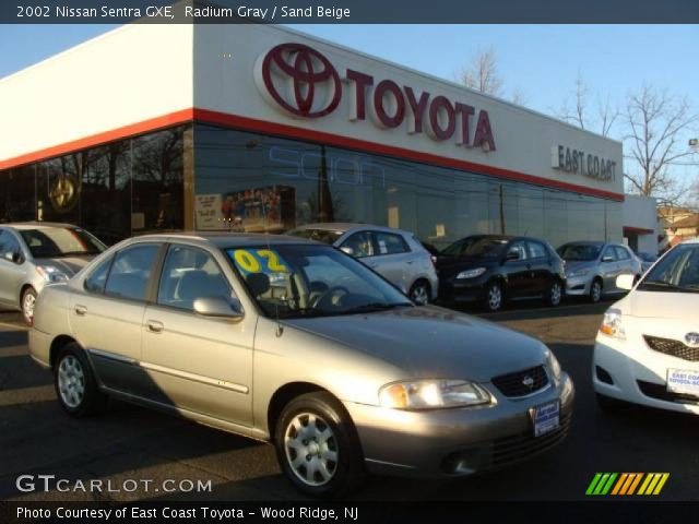 2002 Nissan Sentra GXE in Radium Gray