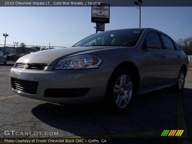 2010 Chevrolet Impala LT in Gold Mist Metallic