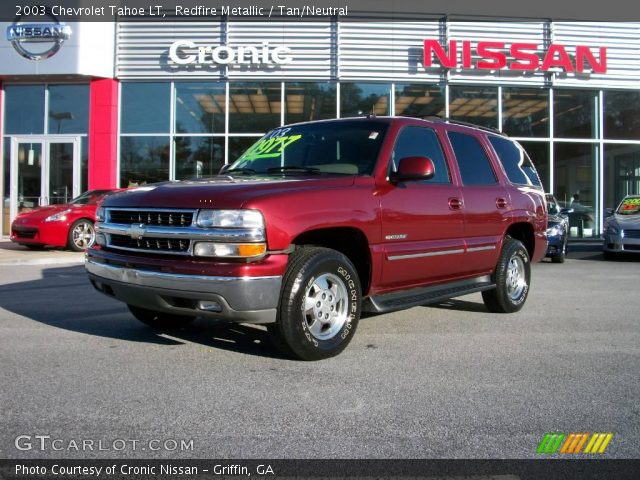 2003 Chevrolet Tahoe LT in Redfire Metallic