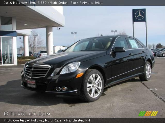 2010 Mercedes-Benz E 350 4Matic Sedan in Black