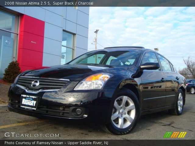 2008 Nissan Altima 2.5 S in Super Black