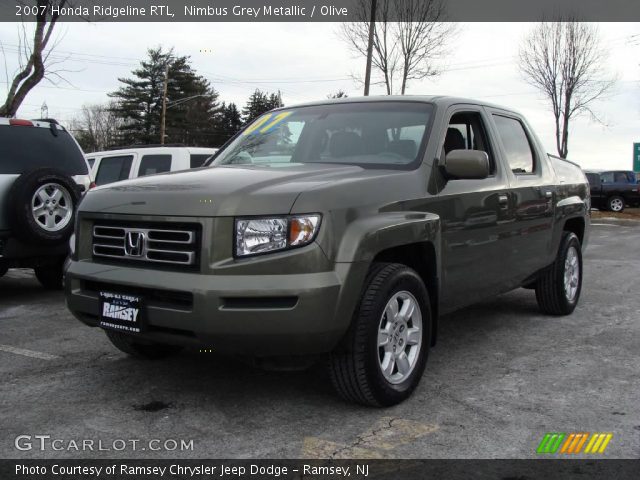 2007 Honda Ridgeline RTL in Nimbus Grey Metallic