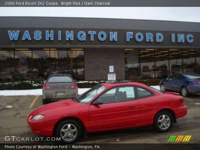2000 Ford Escort ZX2 Coupe in Bright Red