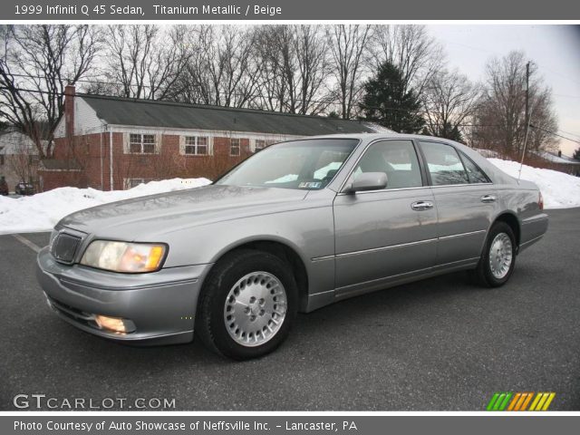 1999 Infiniti Q 45 Sedan in Titanium Metallic
