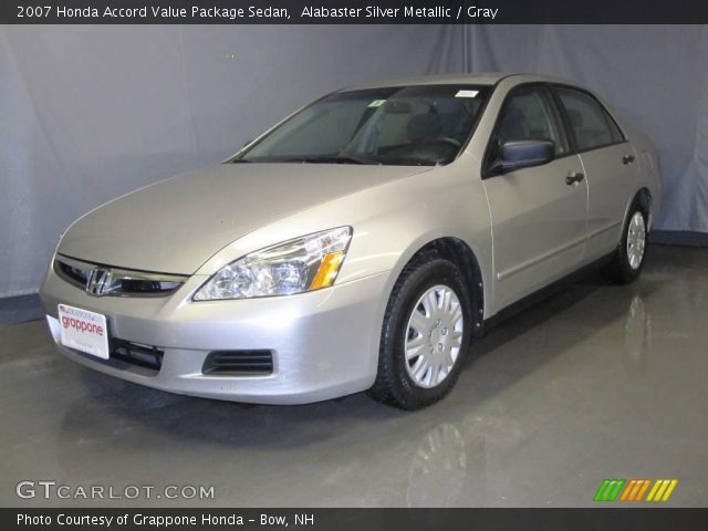 2007 Honda Accord Value Package Sedan in Alabaster Silver Metallic