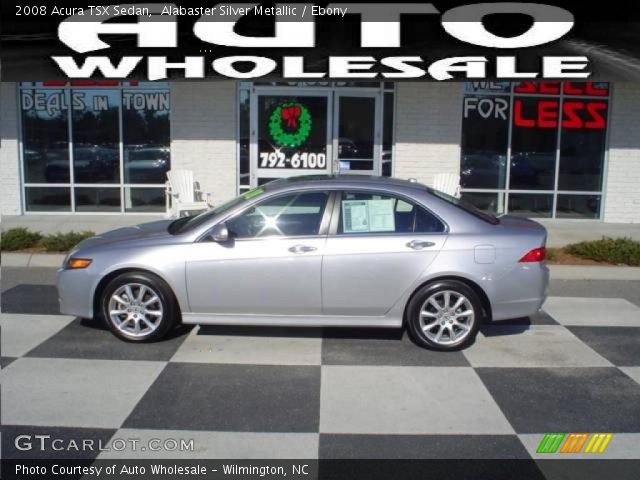 2008 Acura TSX Sedan in Alabaster Silver Metallic